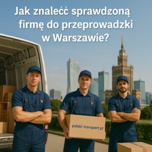 Jak znaleźć sprawdzoną firmę do przeprowadzki w Warszawie?