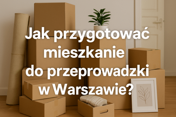 Jak przygotować mieszkanie do przeprowadzki w Warszawie?