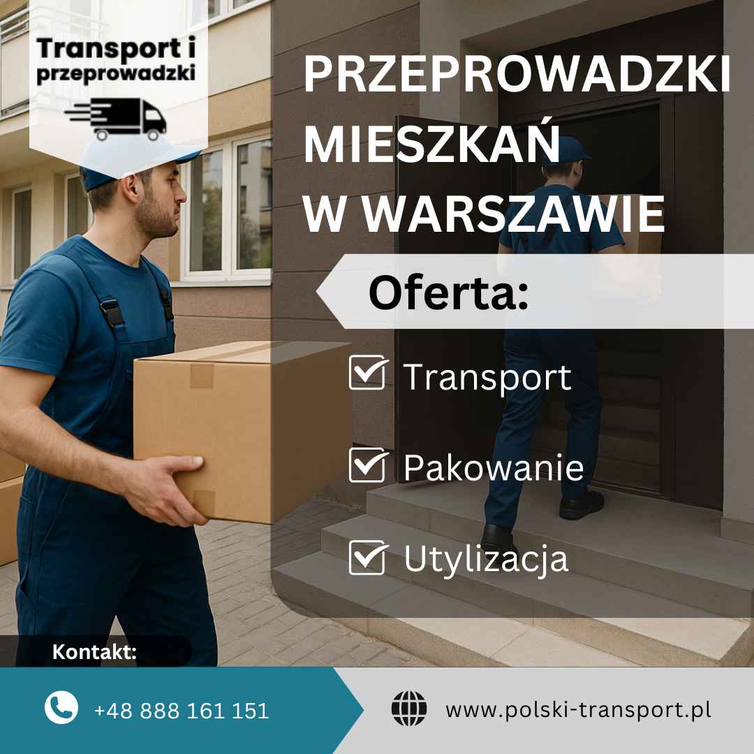 Przeprowadzki mieszkań warszawa