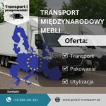 Transport międzynarodowy mebli transport międzynarodowy mebli firma polski transport