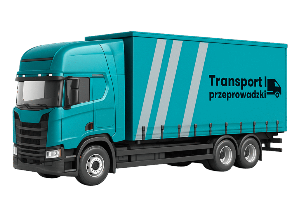 Polski transport samochód transportowy
