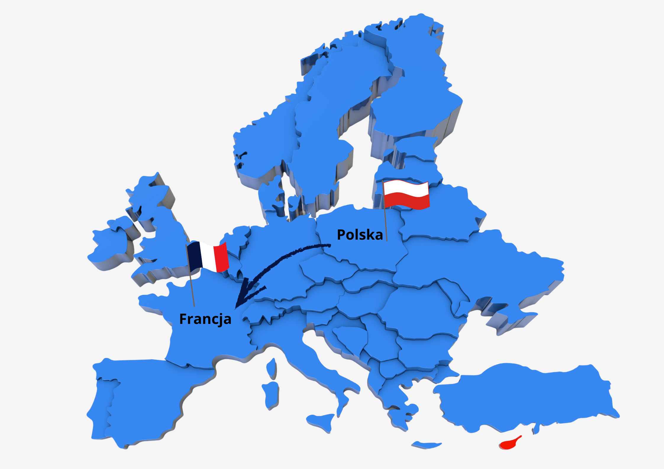 Przeprowadzka z Polski do Francji z Polski Transport